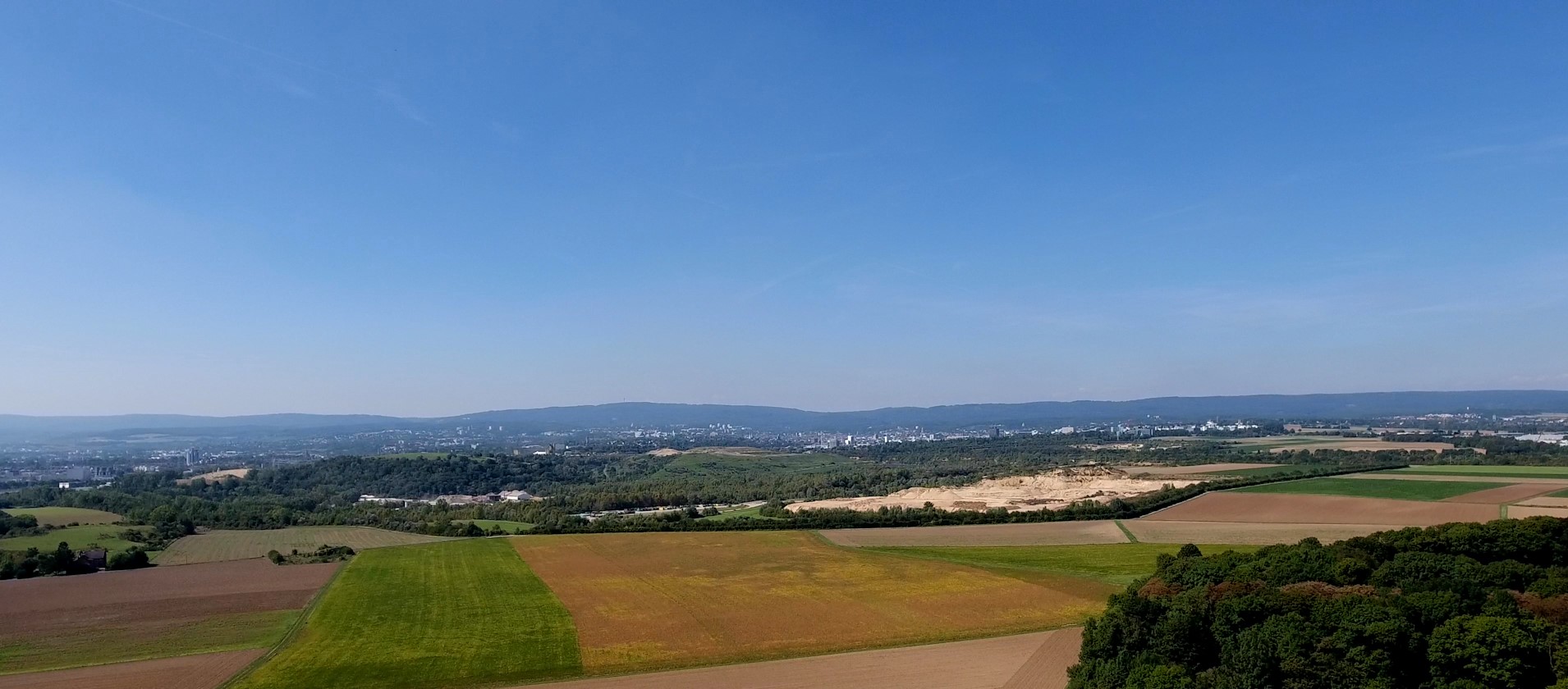 Blick über das Ostfeld